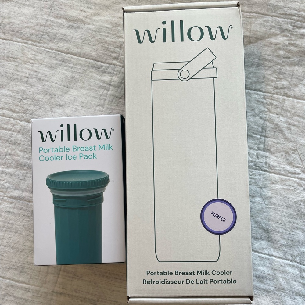 Willow Purple Portable Breast Milk Cooler